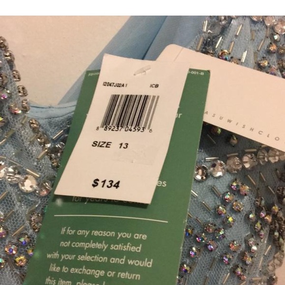 Love Reign light blue long formal prom dress - Picture 7 of 7